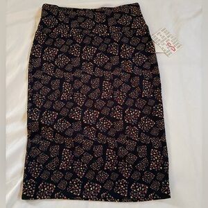 Lularoe Printed Cassie Skirt Small